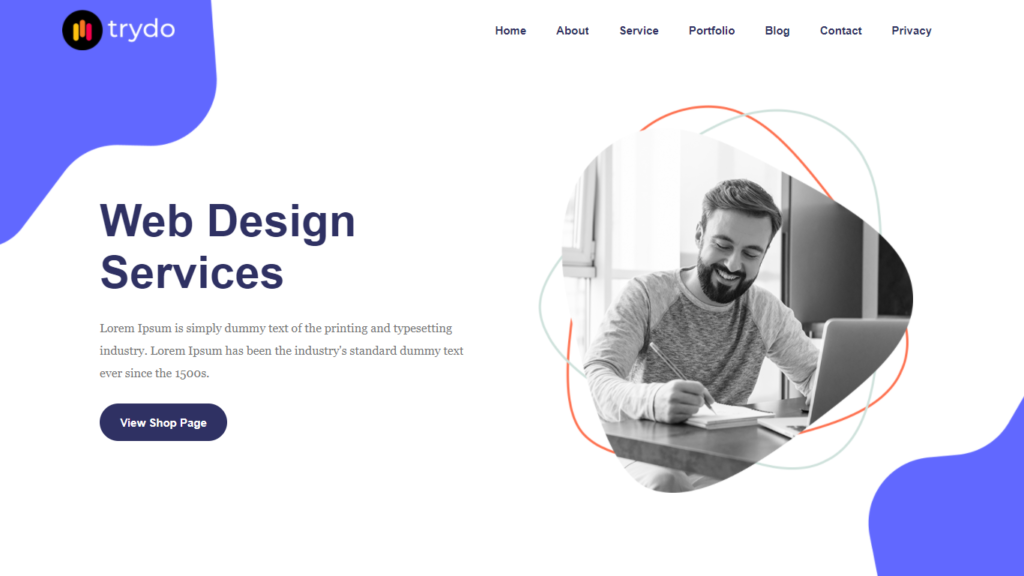 Company Website template html css