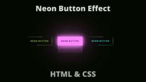 Button Hover in HTML and CSS