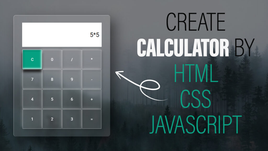 Calculator in HTML and CSS